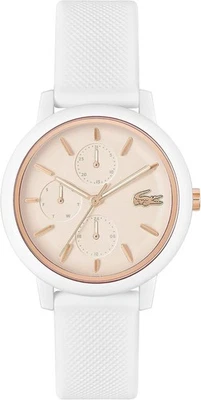 Lacoste 12.12 Women's Quartz Multifunction Watch Carnation Gold  - Image 1 of 4