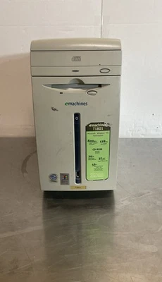 Emachines T1801 Intel Celeron Windows ME 20GB HDD Desktop PC Tower - Image 1 of 4