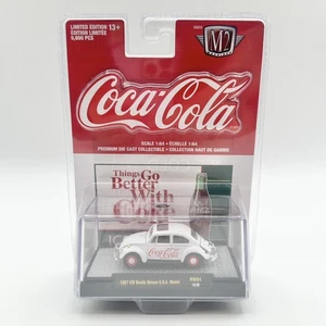 M2 Coca-Cola 1967 VW Beetle Deluxe USA Model RW04 18-38 (CP1017158) - Picture 1 of 2