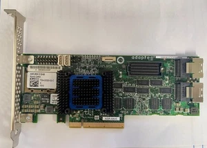 Adaptec ASR-6805 SAS 512MB Cache 8-Lane PCIe RAID Controller Card With Cable - Picture 1 of 7