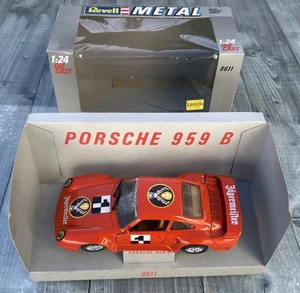 Revell Porsche 959 B Orange #1 Jägermeister 1:24 Diecast Boxed Vintage 1988 - Picture 1 of 24