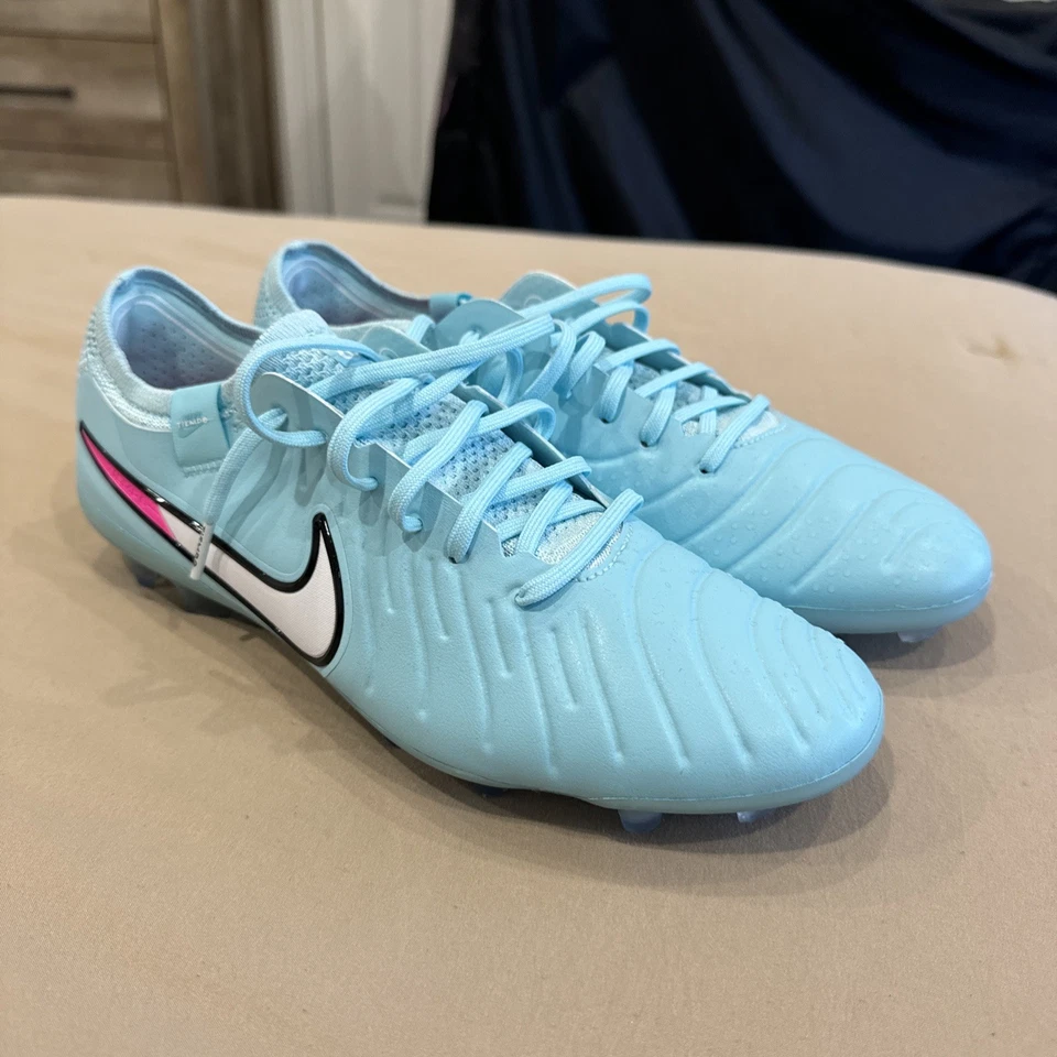 Nike Tiempo Legend 10 Elite FG Mens Size 9 Copa/White Soccer Cleats New No Box - Image 1 of 4