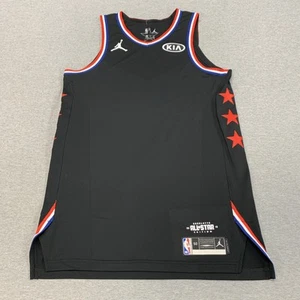 2019 NBA All-Star Game Lebron Team Vaporknit Black Jersey Blank Sz 50 Length +4 - Picture 1 of 13