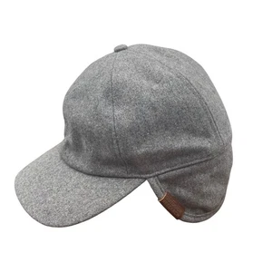 Outdoor Research Wool Blend Earflap Hat Gray Winter Cap MensCamping Hiking S/M - Picture 1 of 8