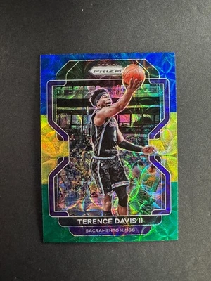 Terence Davis II 2021-22 Panini Prizm Blue Yellow Green Choice #139 - Image 1 of 2