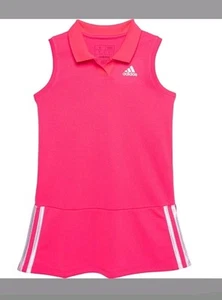 Adidas Girls Dress Pink Size Medium 10/12 - Picture 1 of 3