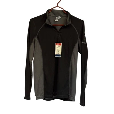 Pullover mediano HP Hewlett Packard para mujer cuarto cremallera camarilla ligera NUEVO Foto 1 de 4