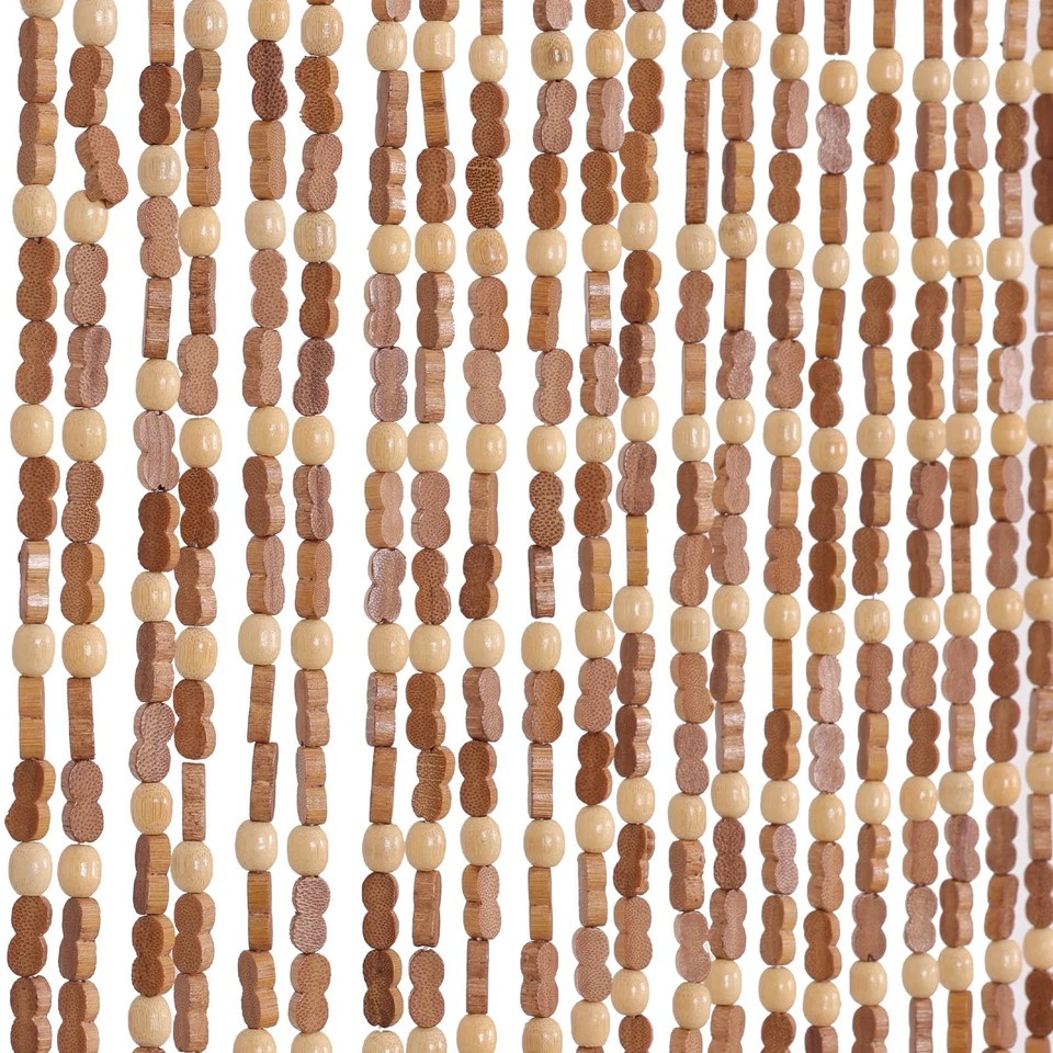 Cortina de puerta hecha a mano con cuentas para puerta Boho colgante puerta cortina de cuentas para H... Foto 1 de 4