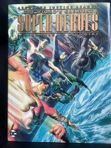 Absolute Justice League The Worlds Greatest Superheroes Dini Alex Ross - Picture 1 of 6