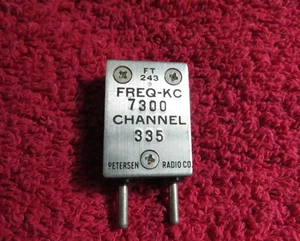 7300 KC kHz FT-243 Ham Radio Crystal TESTED - Picture 1 of 3