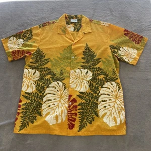VINTAGE JADE FASHIONS Shirt FLORAL Print Aloha Hawaiian XL - Picture 1 of 8