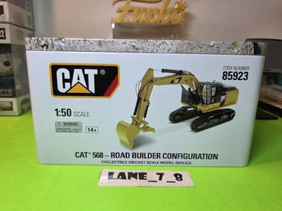 Diecast Masters 85923 Cat 568 GF Road Builder 1/50 Scale Diecast Model BRAND NEW - Image 1 of 4