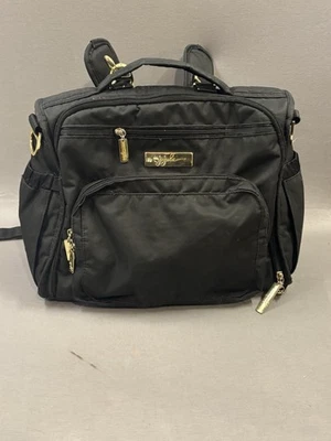 JuJuBe BFF 15FM02X BLO Convertible Diaper Bag Backpack Black Tote Baby Gear - Image 1 of 4