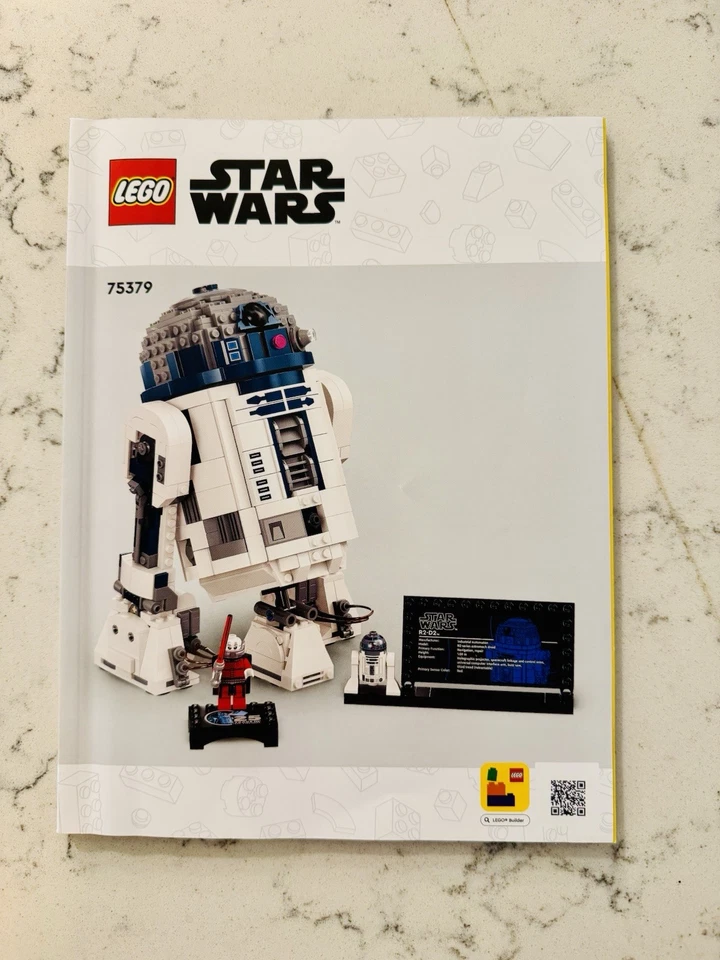 LEGO R2-D2 (75379) Instruction Manual Only No Bricks - Image 1 of 1