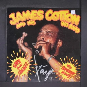 JAMES COTTON: live from chicago ALLIGATOR 12" LP 33 RPM - Picture 1 of 2