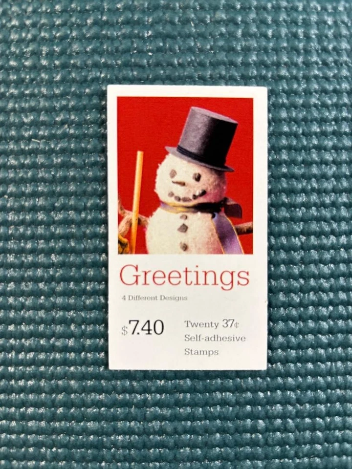 Scott #BK293: Snowmen MNH Booklet of 20. - Image 1 of 1