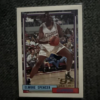 1992-93 Topps - Elmore Spencer #300 (RC) - Image 1 of 2