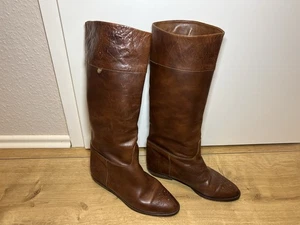 Aigner  Damenstiefel Hoch Braun - Gr. 39 - Bild 1 von 7