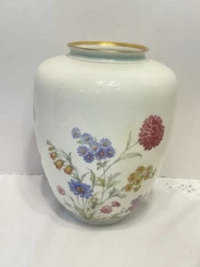Large Vintage VEB R Reichenbach Floral Hand Painted Porcelain Vase GERMANY Rare - Picture 1 of 5