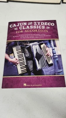 Cajun and Zydeco Classics for Accordion Hal Leonard  - Image 1 of 3