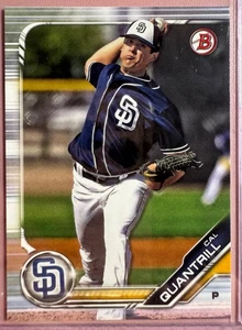 2019 Bowman Prospects Cal Quantrill San Diego Padres #BP-125 MLB Baseball - Picture 1 of 2
