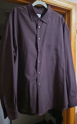 Impresionante Camisa de Vestir Para Hombre 2XL Armani Collezioni Con Botones Excelente Foto 1 de 4