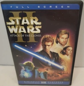 Star Wars Episode II Attack of the Clones DVD 2002, 2 Disc Set Full Frame - Picture 1 of 8