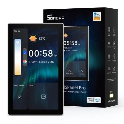 SONOFF NSPanel Pro 4.7 Inch Smart Control Panel 120 Type Built-in Zigbee Gateway - Image 1 of 4