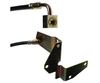 Manguera hidráulica de freno delantero izquierdo para Dodge B150, B250, B350 1990-1993 Foto 1 de 3