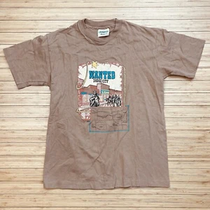 Vintage 90s Wanted Dodge City T-Shirt L Single Stitch Size Large - Bild 1 von 9