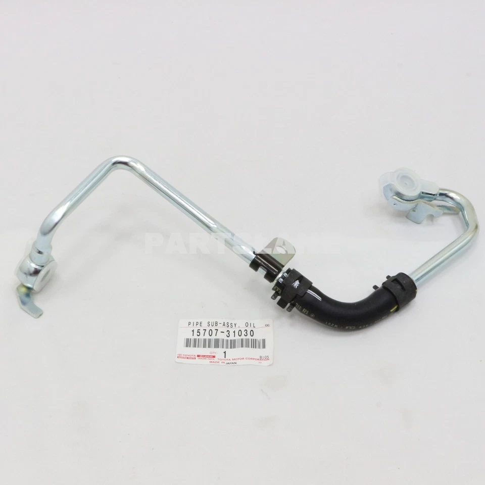 Tubo de aceite genuino OEM 15707-31030 Toyota Avalon Camry Lexus RX300 RX350 Foto 1 de 2