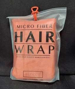 Sleek'e Microfiber Hair Wrap Towel CORAL - Picture 1 of 3