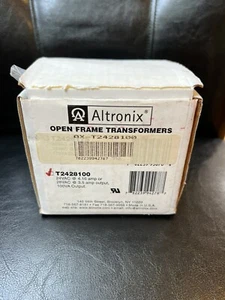 Altronix T2428100 Open Frame Transformer 24VAC 100VA 4A - New - Picture 1 of 5