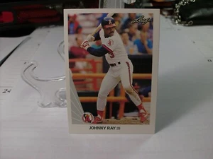 1990 Leaf Baseball #208 - Johnny Ray - California Angels  90-716 - Picture 1 of 2