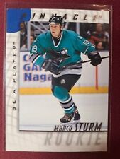Marco Sturm ROOKIE 1997-98 Pinnacle Be A Player #243 San Jose Sharks NHL Card