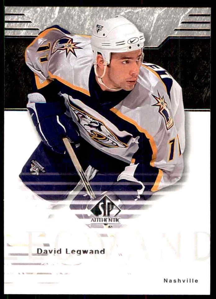 2003-04 SP Authentic David Legwand #49 - Image 1 of 2