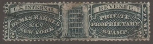 EDSROOM-19029 US Match & Medicine RS25b Silk Paper Demas Barnes & Co. CV$500 - Picture 1 of 1