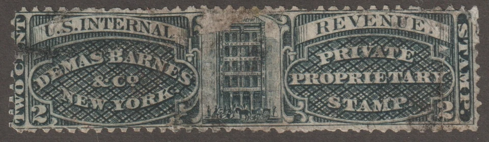 EDSROOM-19029 US Match & Medicine RS25b Silk Paper Demas Barnes & Co. CV$500 - Image 1 of 2