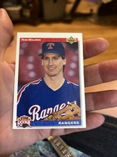 Upper Deck 92 Star Rookie Rangers Rob Maurer 1B #10 Trading Card