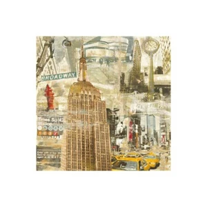 Stampa su Tela su Carta Poster o Quadro Burke Tyler In New York City - Picture 1 of 2