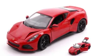 Modellino auto scala 1:24 LOTUS EMIRA 2021 RED diecast modellismo statico - Foto 1 di 1