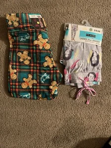2 Pajama Pants For Women Size Large - Picture 1 of 3