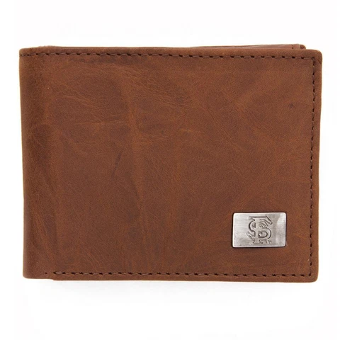 FSU Florida State University Wallet Bifold Leather Wallet Cover