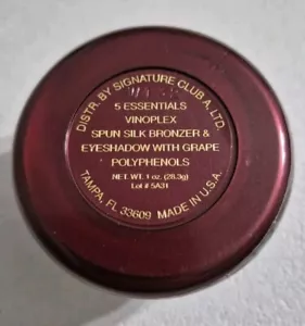 NEW Signature Club A 5 Essential Vinoplex Spun Silk Bronzer & Eyeshadow 1 oz - Picture 1 of 8