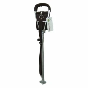 Simply Unearthed Eco-friendly Canvas Seat Shooting stick with spike - Black