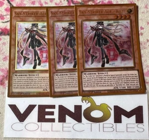 3x (M/CASI NUEVO) - Sky Striker Ace - Roze - MGED-EN021 - Oro Raro - 1a Edición YuGiOh - Imagen 1 de 1
