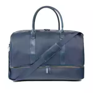Brouk and Co The Davidson Weekender Bag (Blue) - Picture 1 of 3