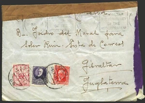 Spain - Civil War - Edi 666+734+Local Linares - letter "Linares 9/1/37" - Picture 1 of 1