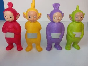 Teletubbies Plastic Figures Full Set 5.5" - Picture 1 of 7