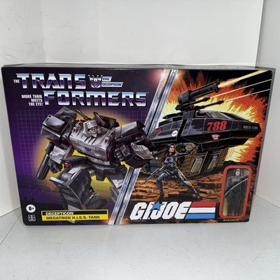 MEGATRON H.I.S.S. TANK +BARONESS Transformers Collaborative GI Joe HISS 2022  - Image 1 of 4